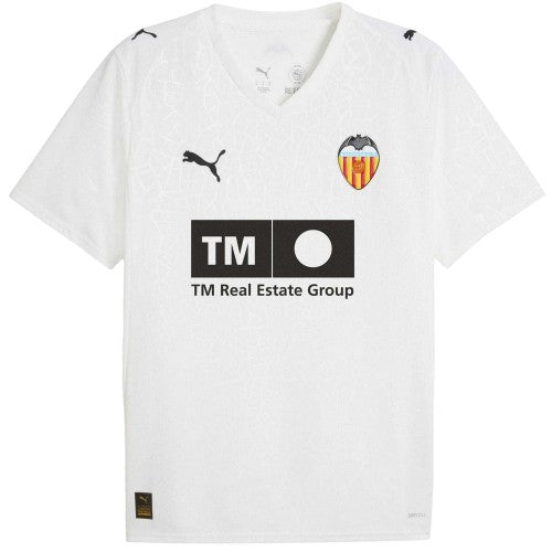 Front - Valencia CF Mens 25/26 Puma Home Jersey