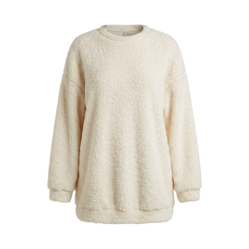 Front - Missy Empire Womens/Ladies Borg Jumper Dress