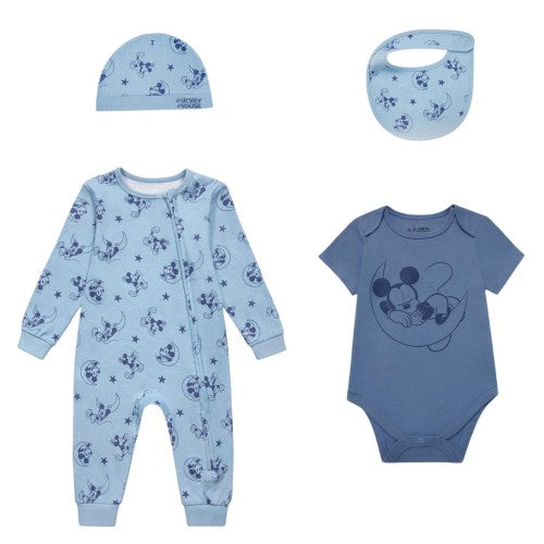 Front - The Character Baby Mickey Mouse Disney Pyjama Set
