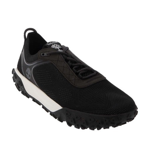 Front - Timberland Mens Motion 6 Leather GreenStride Trainers