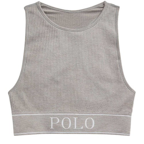 Front - Ralph Lauren Womens/Ladies Crew Neck Slim Tank Top