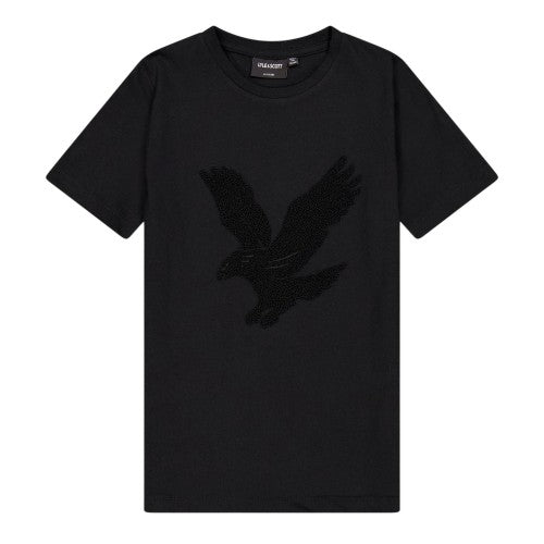 Front - Lyle & Scott Childrens/Kids Big Logo Regular T-Shirt