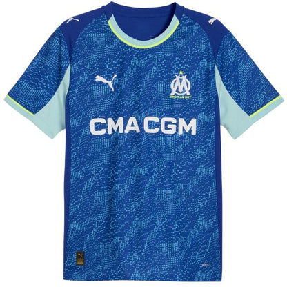 Front - Puma Mens 2025/2026 Olympique De Marseille FC Third Jersey