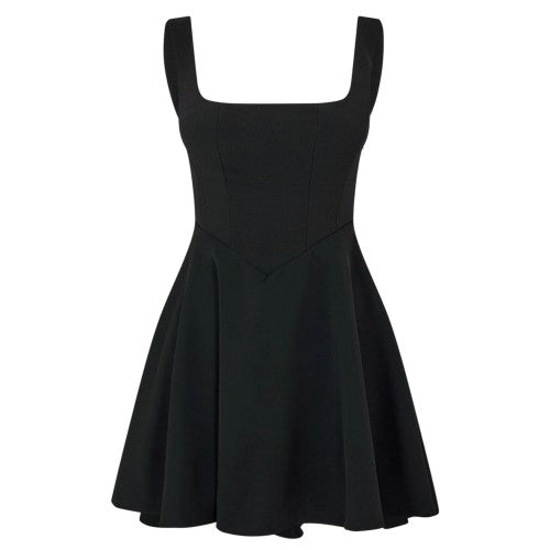 Front - Odd Muse Womens/Ladies Square Neck Mini Dress