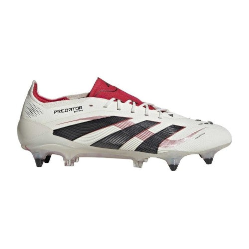 Front - Adidas Mens Predator Stripes Soft Ground Football Boots
