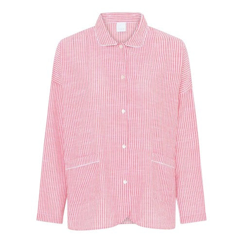 Front - CCDK Copenhagen Womens/Ladies Amanda Striped Long-Sleeved Shirt