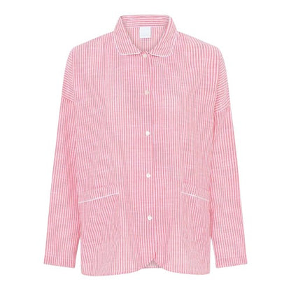 Front - CCDK Copenhagen Womens/Ladies Amanda Striped Long-Sleeved Shirt
