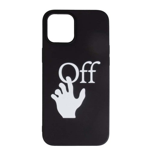 Front - Off White iPhone 12 Pro Max Compatible Hand Phone Case