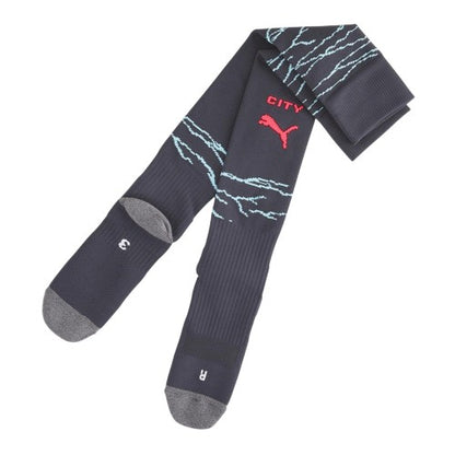 Front - Puma Mens Manchester City FC Replica Football Socks
