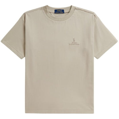 Front - Ralph Lauren Childrens/Kids Logo Relaxed Fit T-Shirt