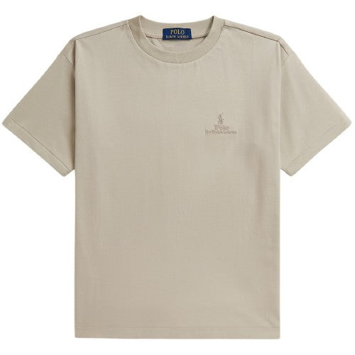 Front - Ralph Lauren Childrens/Kids Logo Relaxed Fit T-Shirt