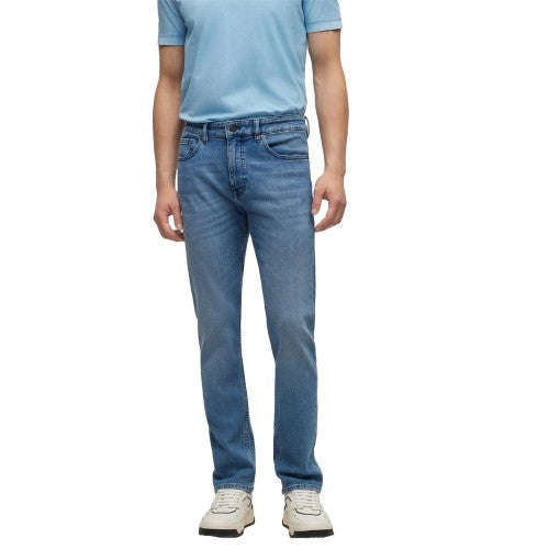 Front - Boss Mens Delaware BC-C Slim Jeans