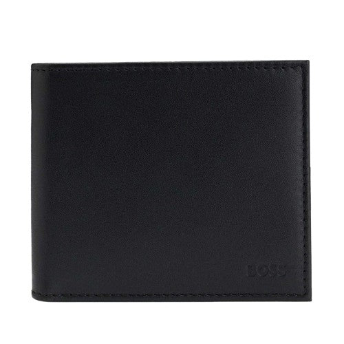 Front - Boss Randy Bi-Fold Leather Wallet