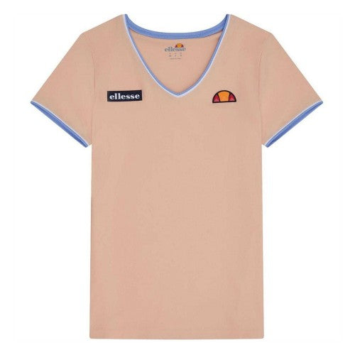 Front - Ellesse Womens/Ladies V Neck T-Shirt