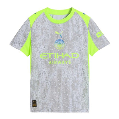 Front - Puma Childrens/Kids 25/26 Manchester City FC Third Jersey