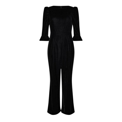 Front - Nobody´s Child Womens/Ladies Velvet Flute Party Jumpsuit