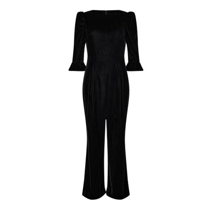 Front - Nobody´s Child Womens/Ladies Velvet Flute Party Jumpsuit