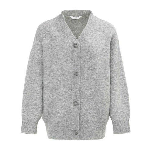 Front - Miso Womens/Ladies Textured Knit Cardigan