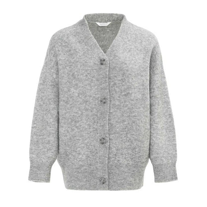 Front - Miso Womens/Ladies Textured Knit Cardigan
