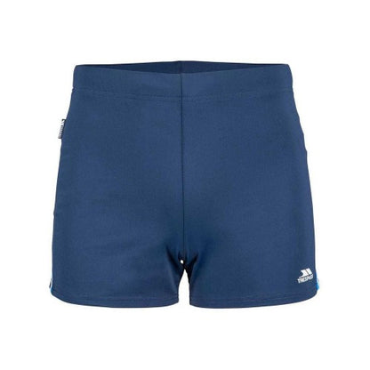 Front - Trespass Mens Logo Tight Swim Shorts