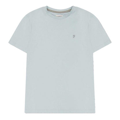 Front - Farah Childrens/Kids Logo Crew Neck T-Shirt