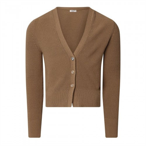 Front - Replay Womens/Ladies Cotton Blend Cardigan