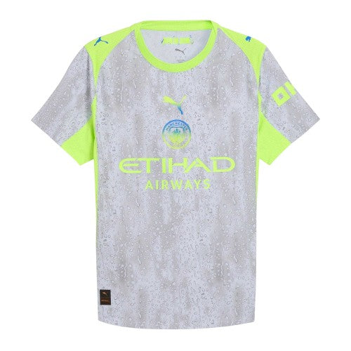 Front - Puma Mens Authentic 25/26 Manchester City FC Third Jersey