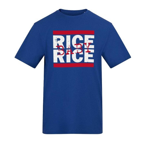 Front - AWD Mens Rice Rice Baby Football T-Shirt