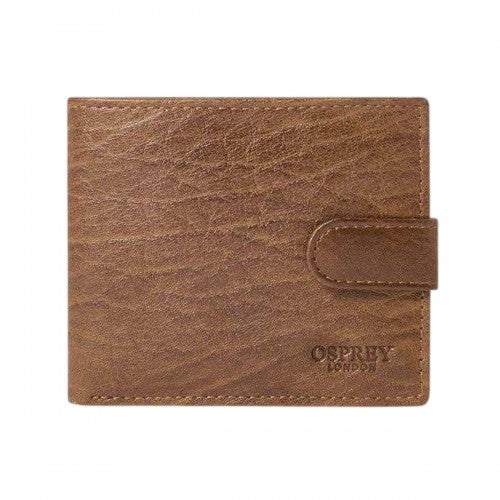 Front - Osprey Logo Leather Wallet