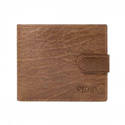 Front - Osprey Logo Leather Wallet