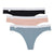 Front - Lacoste Womens/Ladies Cotton Briefs (Pack of 3)