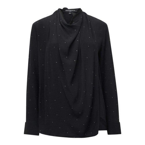 Front - French Connection Womens/Ladies Renaya Diamante Blouse
