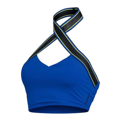 Front - Speedo Womens/Ladies Stripe Halter Neck Bikini