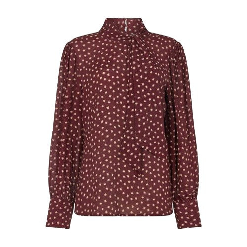Front - Lily And Lionel Womens/Ladies Fifi Bow Tie Neck Blouse