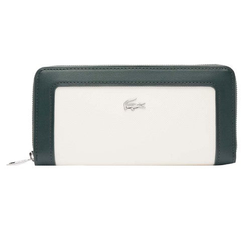 Front - Lacoste Nilly Large Pique Purse