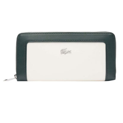 Front - Lacoste Nilly Large Pique Purse