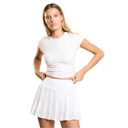 Front - Agon Womens/Ladies Signature Crop Top