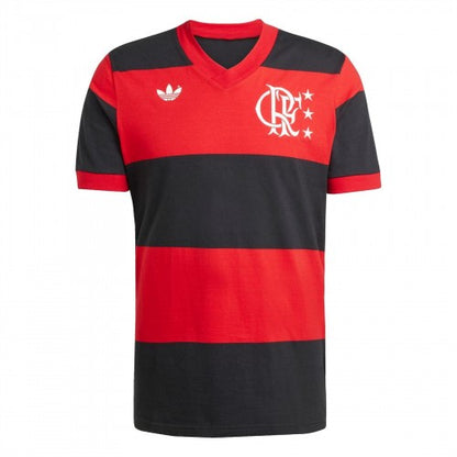 Front - Adidas Mens 81 CR Flamengo Home Jersey