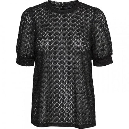 Front - Vero Moda Womens/Ladies Crew Neck Relaxed Fit Blouse