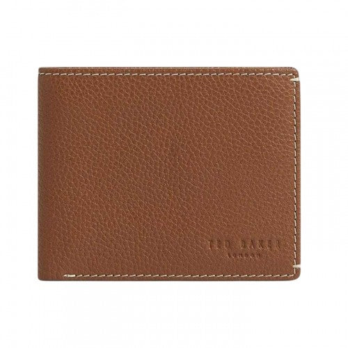Front - Ted Baker Mens Billfold Leather Wallet
