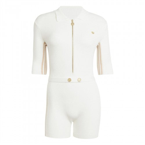 Front - Adidas Womens/Ladies Originals Short-Sleeved Romper