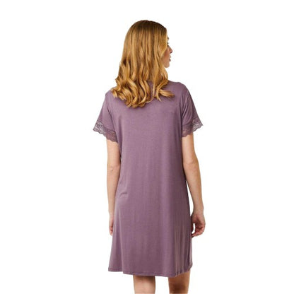 Purple - Pack Shot - CCDK Copenhagen Womens-Ladies Karita Jersey Short-Sleeved Dress