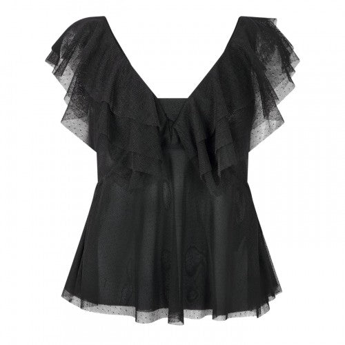 Front - Ted Baker Womens/Ladies Relaxed Fit Puff Sleeve Blouse