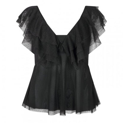 Front - Ted Baker Womens/Ladies Relaxed Fit Puff Sleeve Blouse