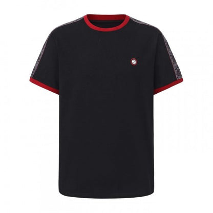Front - Pretty Green Mens Paisley Logo T-Shirt