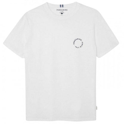 Front - Peregrine Mens Back Print Cotton T-Shirt