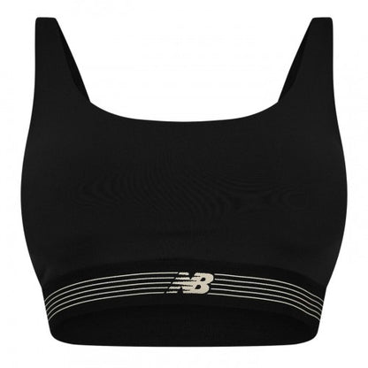 Front - New Balance Womens/Ladies Logo Training Sports Bra