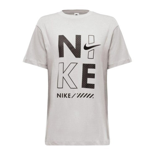 Front - Nike Womens/Ladies Graphic Print Crew Neck Regular T-Shirt