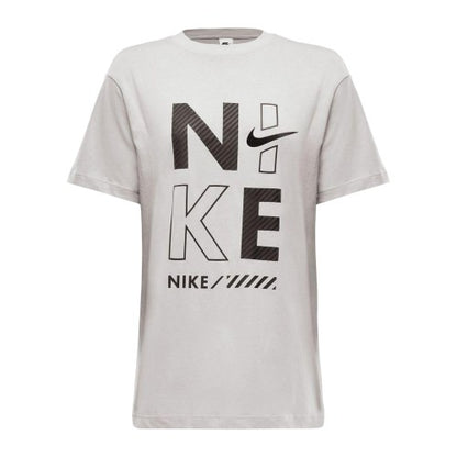 Front - Nike Womens/Ladies Graphic Print Crew Neck Regular T-Shirt