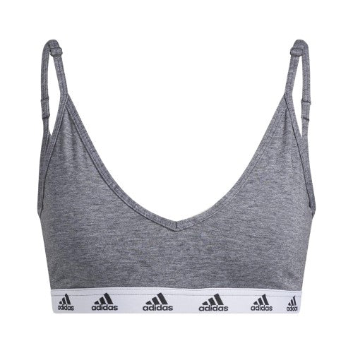 Front - Adidas Womens/Ladies Purebare Lights Sports Bra